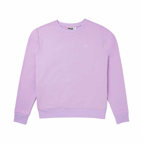 Fila French Terry Long Sleeve Crew Neck Sweatshirt Pullover Shirt - Picture 8 of 9